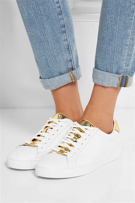 michael kors white sneakers